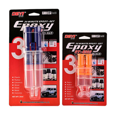 Yüksek sıcaklığa dayanıklı 12 aylık raf ömrü olan açık epoksi AB yapıştırıcı güçlü bağlama için