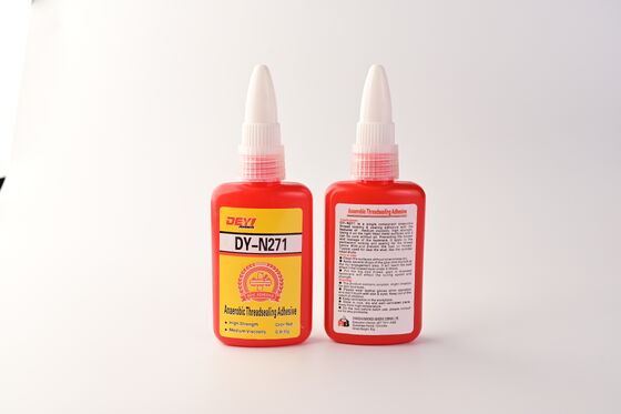 Threadlocker Yapıştırıcı Kırmızı Yüksek Güçlü Anaerobik vida yapıştırıcı Endüstriyel Mekanik Bağlama ve Montaj Görevleri için idealdir