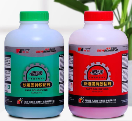 Hızlı katılaşan Akrilik AB yapıştırıcı. DEYI DY-J37 Metal, plastik, ahşap, seramik bağlama için yüksek etki yapıştırıcısı.