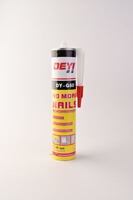 Beyaz yapıştırıcı mühürleyici 320ml İç duvar için yüksek yük taşıyan inşaat yapıştırıcısı