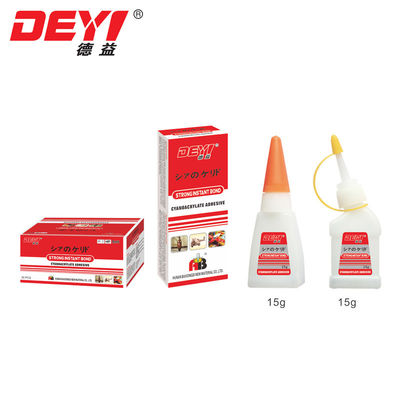 5-7 saniye İlk iyileşme süresi Güçlü anlık yapıştırıcı 15g/ şişe