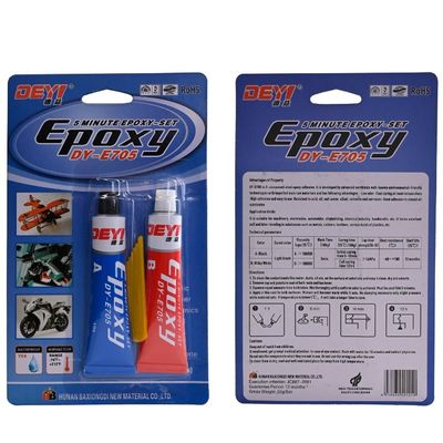 Metal yapıştırıcı yapıştırma için yüksek dayanıklılıklı yapıştırıcı epoxy reçin AB yapıştırıcı