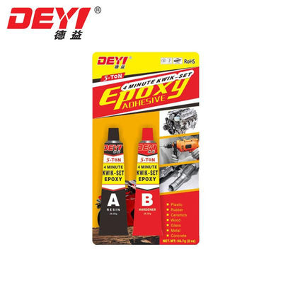 Otomobil ve Motosiklet Paslanmaz Çelik Yapıştırıcılar için 5 Dakikalık Epoxy AB Yapıştırıcıları