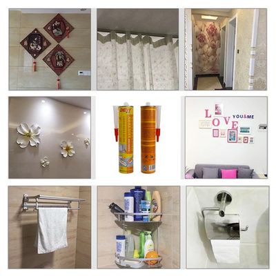 Mutfak ve Banyo Metal Yapıştırıcı SBS Ev Tırnak Serbest Yapıştırıcı Güçlü Bağlama için