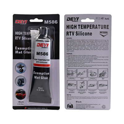 Asit Direnci 85g Siyah Renkli Silikon SGS Sertifikasıyla Sıkıştırıcı