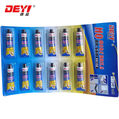 İnşaat çivisiz sıvı çivi yapıştırıcı ahşap ve MDF karton için