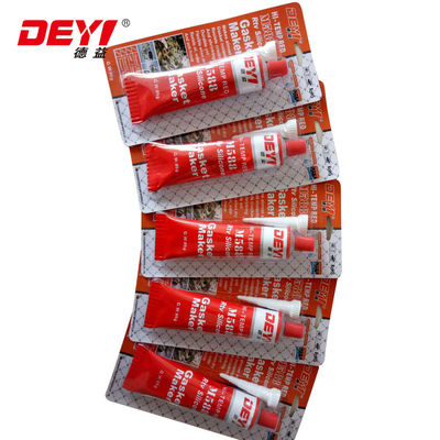 RTV Yüksek Sıcaklıklı Silikon Paketi Kırmızı Paket Yapımcı Flange Sızdırıcı