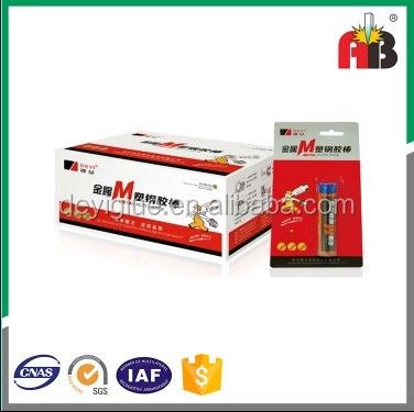 Çifte bileşenli yapıştırıcı Metal Epoxy Putty Yapıştırıcı İnşaat Uygulamaları İçin