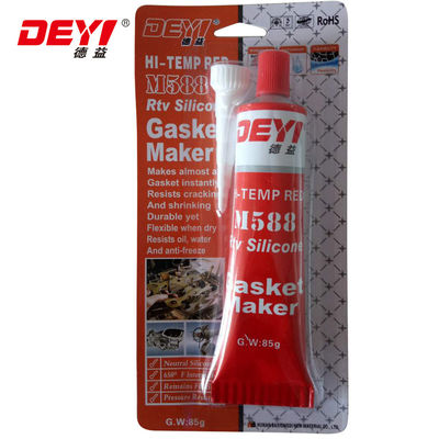 Araba Motoru Yüksek Sıcaklık Gri RTV Silikon Gasketi Üreticisi -60-320C Tarafsızla