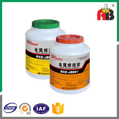 Yüksek Güçlü AB Metal Yapıştırıcı 100ml Metal Kaynaklama için Tam Düzeltme Süresi 24 Saat