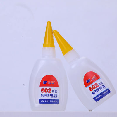 Hızlı Yapışkanlık Çözümleri Açık 502 Süper Yapışkan ISO SGS ROHS MSDS Sertifikalı Yapışkan