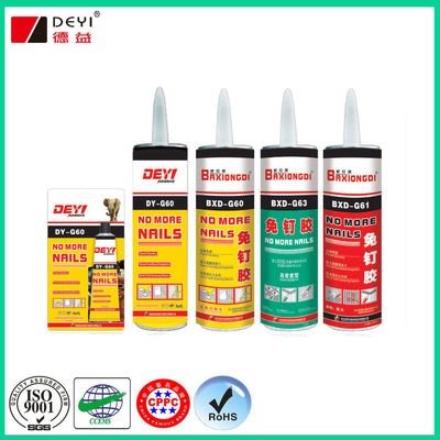Anti Fungus Güçlü yapışkanlık Artık çivi yok İnşaat yapışkansız sıvı yapıştırıcı