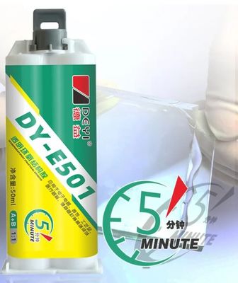 Yüksek Sıcaklığa Direnci Açık Epoksi reçine yapışkan 5 dakikalık Endüstriyel için Hızlı Sıhhatlanma Zamanı
