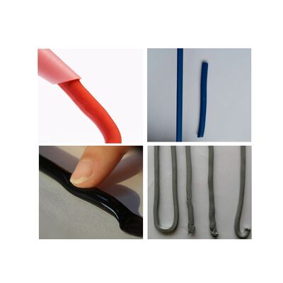 Çok Yüzeyli Yapışma için Asetoksi Nötr Kürlemeli Siyah Yüksek Sıcaklık Dayanımlı RTV Silikon Mastik Conta Yapıcı