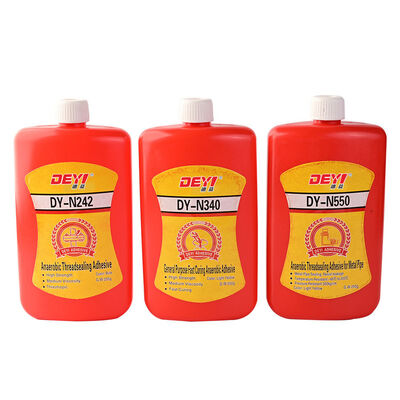 DEYI N340 Toptan Anaerobik Yapıştırıcı Vida Dişi Kilidi Açık Sarı
