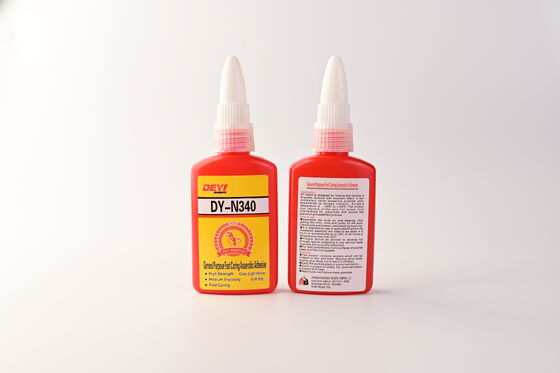 Threadlocker Yapıştırıcı Anaerobik Yapıştırıcı Yumuşak Sarı, montajlarda güvenli ve sızıntıya karşı iplik kilitlemesi sağlamak için tasarlanmıştır