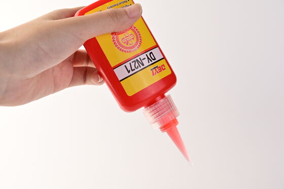 Threadlocker Yapıştırıcı Kırmızı Yüksek Güçlü Anaerobik vida yapıştırıcı Endüstriyel Mekanik Bağlama ve Montaj Görevleri için idealdir