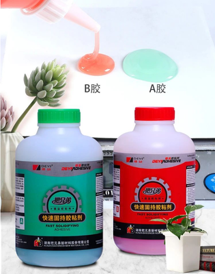 Hızlı katılaşan Akrilik AB yapıştırıcı. DEYI DY-J37 Metal, plastik, ahşap, seramik bağlama için yüksek etki yapıştırıcısı.