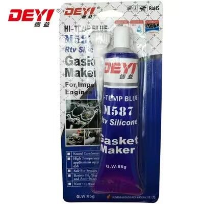 DEYI M587 Industrial Extreme Temp Silicone Sealant | Non-Corrosive Vertical Application Adhesive Manufacturer