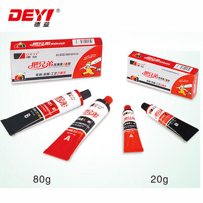 Yüksek Çarpışma Direnci Akrilik AB Yapıştırıcı. DEYI DY-J37 Metal ve Plastik Üretici için Hızlı Sertleşen Yapıştırıcı