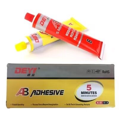 Endüstriyel Kalite Değiştirilmiş Akrilik Yapısal Yapıştırıcı   Fast Curing AB Glue for Household & Plastic Repair