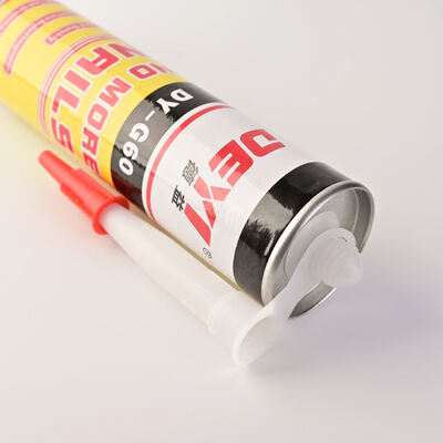 Beyaz yapıştırıcı mühürleyici 320ml İç duvar için yüksek yük taşıyan inşaat yapıştırıcısı
