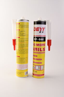 Beyaz yapıştırıcı mühürleyici 320ml İç duvar için yüksek yük taşıyan inşaat yapıştırıcısı