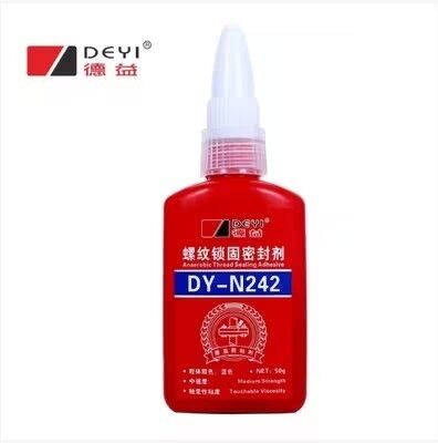 Yüksek Güçlü Mavi Anaerobik Threadlocker Sızıntıya Karşı Sıkıştırıcı vida kilitleme için yapıştırıcı
