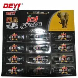 12 pcs 3g Süper yapıştırıcı 15-20 saniye hızlı sertleştirme Çok endüstriyel kullanım için yüksek dayanıklı yapıştırıcı