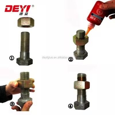 Anaerobik boru ipliği mühürleyici yapıştırıcı gaz su borusu kilitleme yapıştırıcı anti sızıntı metal tesisat armatürleri